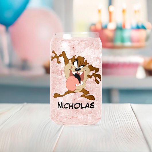 TAZ™ | Die Zunge raus halten Dosenglas (Insitu (Baby Party))