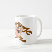 TAZ™ | Die Zunge raus halten Kaffeetasse (VorderseiteRechts)