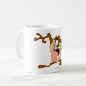 TAZ™ | Die Zunge raus halten Kaffeetasse (Vorderseite Links)