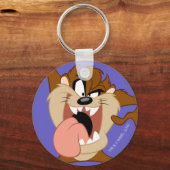 TAZ™ | Die Zunge raus halten Schlüsselanhänger (Vorderseite)