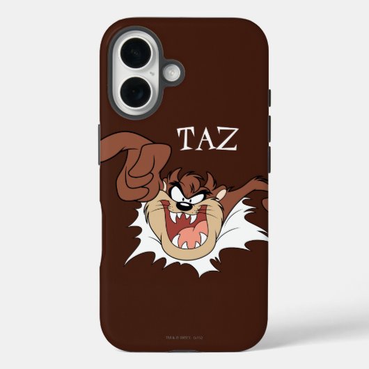 TAZ™ Durchbricht Seite Case-Mate iPhone Hülle (Rückseite)