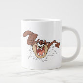 TAZ™ Durchbricht Seite Jumbo-Tasse (Rechts)