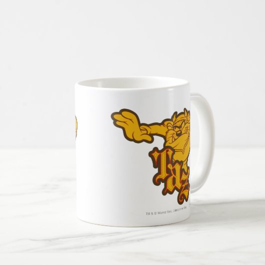 TAZ™ Einarm Kaffeetasse (VorderseiteRechts)