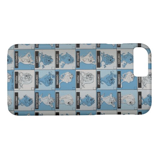 TAZ™ Emotion Checkbox Case-Mate iPhone Hülle (Rückseite (Horizontal))