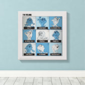 TAZ™ Emotion Checkbox Leinwanddruck (Insitu (Holzboden))