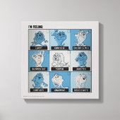 TAZ™ Emotion Checkbox Leinwanddruck (Vorderseite)