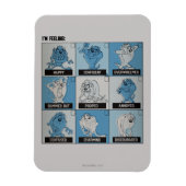 TAZ™ Emotion Checkbox Magnet (Vertikal)