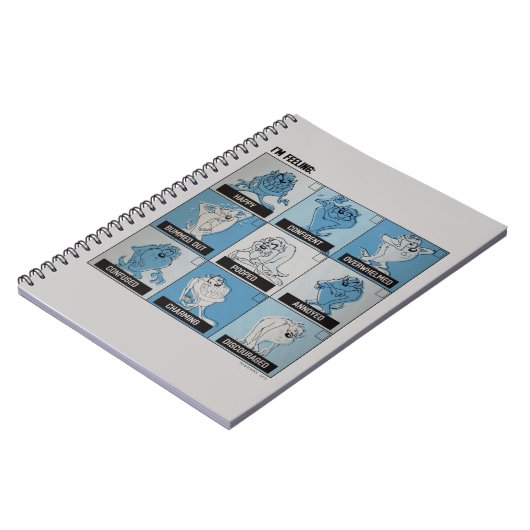 TAZ™ Emotion Checkbox Notizblock (Linke Seite)