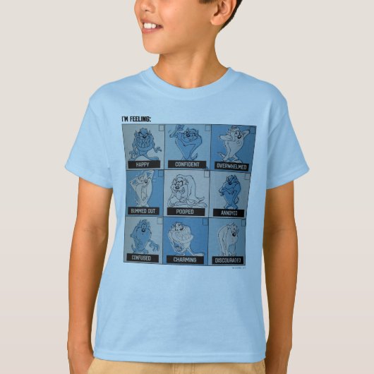 TAZ™ Emotion Checkbox T-Shirt (Vorderseite)