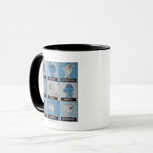 TAZ™ Emotion Checkbox Tasse (Vorderseite Links)