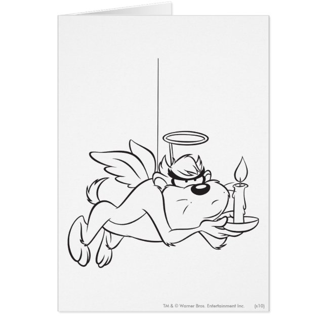 TAZ™ Engel mit Kerze (Vorne)