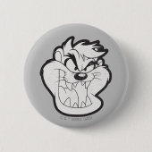 TAZ™ Evil Grin Abzeichen Button (Vorderseite)