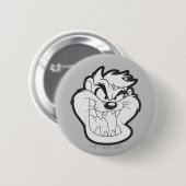 TAZ™ Evil Grin Abzeichen Button (Vorne & Hinten)