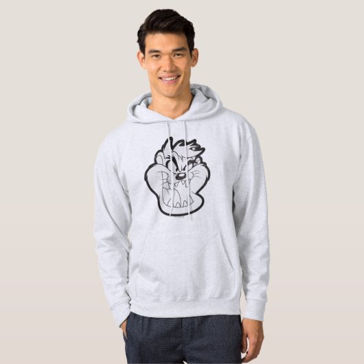 TAZ™ Evil Grin Abzeichen Hoodie (Vorne ganz)