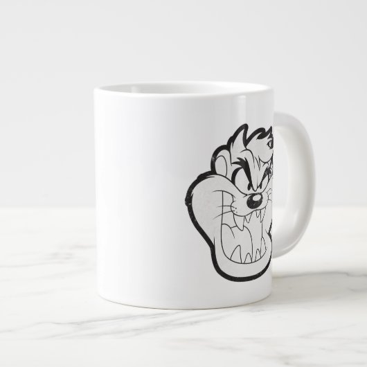 TAZ™ Evil Grin Abzeichen Jumbo-Tasse (Vorderseite Rechts)