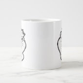 TAZ™ Evil Grin Abzeichen Jumbo-Tasse (Vorderseite)