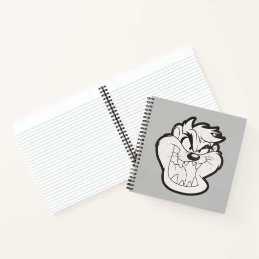 TAZ™ Evil Grin Abzeichen Notizblock (Innenseite)