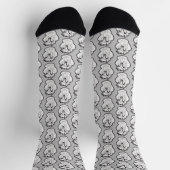 TAZ™ Evil Grin Abzeichen Socken (Oben)