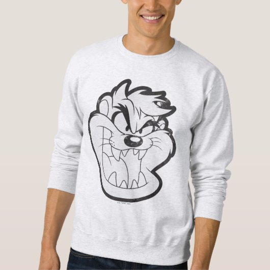 TAZ™ Evil Grin Abzeichen Sweatshirt (Vorderseite)