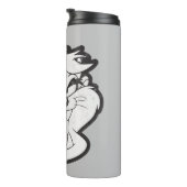 TAZ™ Evil Grin Abzeichen Thermosbecher (Nach rechts gedreht)