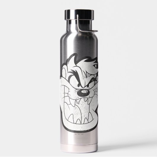TAZ™ Evil Grin Abzeichen Trinkflasche (Links)