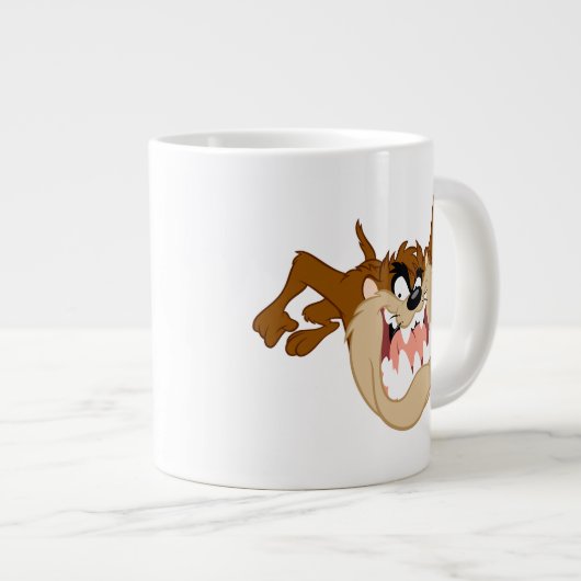 TAZ™ Evil Grin Jumbo-Tasse (Vorderseite Rechts)