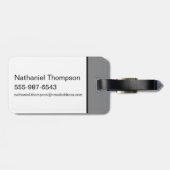 TAZ™ Expletive Circle Graphic Gepäckanhänger (Rückseite horizontal)