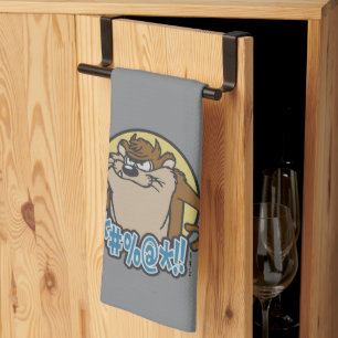 TAZ™ Expletive Circle Graphic Geschirrtuch