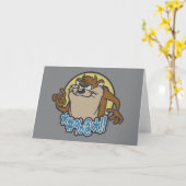 TAZ™ Expletive Circle Graphic Karte (Gelbe Blume)