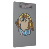 TAZ™ Expletive Circle Graphic Klemmbrett (Rechts)