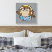 TAZ™ Expletive Circle Graphic Leinwanddruck (Insitu (Schlafzimmer))