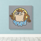 TAZ™ Expletive Circle Graphic Leinwanddruck (Insitu (Holzboden))