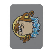 TAZ™ Expletive Circle Graphic Magnet (Vertikal)