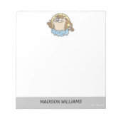 TAZ™ Expletive Circle Graphic Notizblock (Vorderseite)