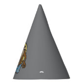 TAZ™ Expletive Circle Graphic Partyhütchen (Rechts)