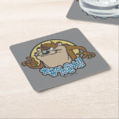 TAZ™ Expletive Circle Graphic Rechteckiger Pappuntersetzer (angewinkelt)