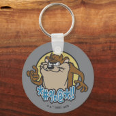 TAZ™ Expletive Circle Graphic Schlüsselanhänger (Vorderseite)