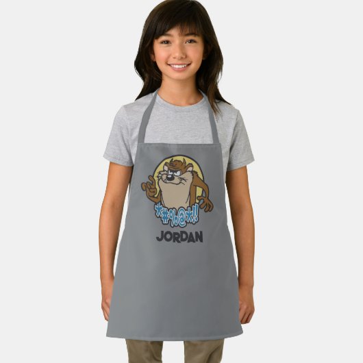 TAZ™ Expletive Circle Graphic Schürze (Insitu)