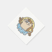 TAZ™ Expletive Circle Graphic Serviette (Ecke)