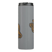 TAZ™ Expletive Circle Graphic Thermosbecher (Rückseite)