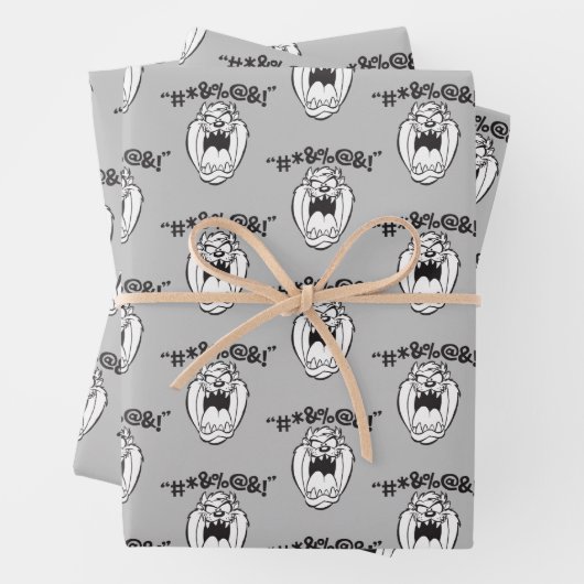 TAZ™ Gelierexplexe Geschenkpapier Set (Beispiel)