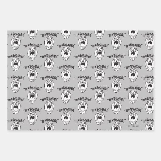 TAZ™ Gelierexplexe Geschenkpapier Set (Vorderseite)