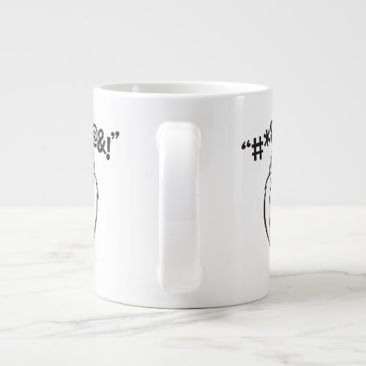 TAZ™ Gelierexplexe Jumbo-Tasse (Rückseite)
