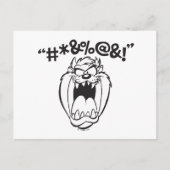 TAZ™ Gelierexplexe Postkarte (Vorderseite)