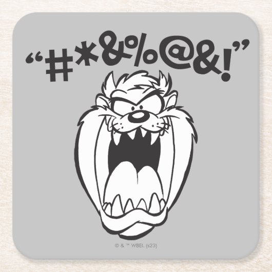 TAZ™ Gelierexplexe Rechteckiger Pappuntersetzer (Vorderseite)