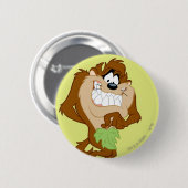 TAZ™ hält ein Blatt Button (Vorne & Hinten)