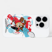 TAZ™ Headbuttball-Ball Case-Mate iPhone Hülle (Rückseite (Horizontal))