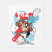 TAZ™ Headbuttball-Ball Fleecedecke (Vorderseite)