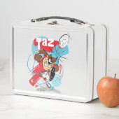 TAZ™ Headbuttball-Ball Metall Brotdose (Beispiel)