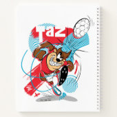 TAZ™ Headbuttball-Ball Notizblock (Rückseite)